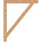 Ekena Millwork Traditional Craftsman Smooth Bracket, Western Red Cedar, 3 1/2"W x 40"D x 48"H BKT04X40X48TRA04SWR - alternate 3